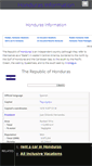 Mobile Screenshot of hondurasinformation.com